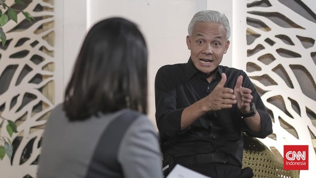 Ganjar menyebut perhitungan pihaknya terkait elektoral di Jawa Tengah saat ini masih sama meski Gibran akan menjadi rivalnya.
