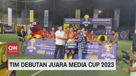 VIDEO: Tim Debutan Juara Media Cup 2023