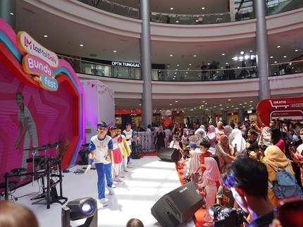 Seru! 7 Potret Senam Ceria Anak Bersama Mydoremi Musical Garden di LazMall Daily Bundafest