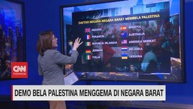 VIDEO: Demo Bela Palestina Menggema di Negara Barat