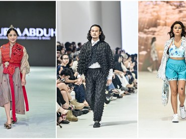 Potret Selebriti Runaway di Jakarta Fashion Week 2024