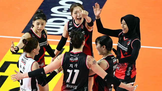 Berikut link live streaming laga Red Sparks vs GS Caltex yang bakal menjadi ajang bagi Megawati Hangestri Pertiwi unjuk kemampuan lagi di liga voli Korea.