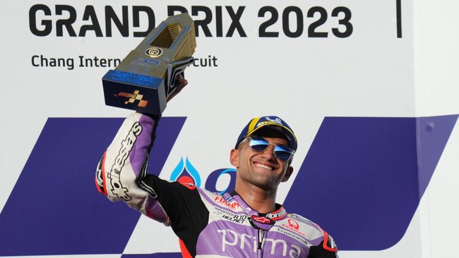 Pembalap Pramac Jorge Martin mengaku merasa tertekan menjadi pesaing Francesco Bagnaia dalam perburuan gelar juara MotoGP 2023 usai menang MotoGP Thailand.