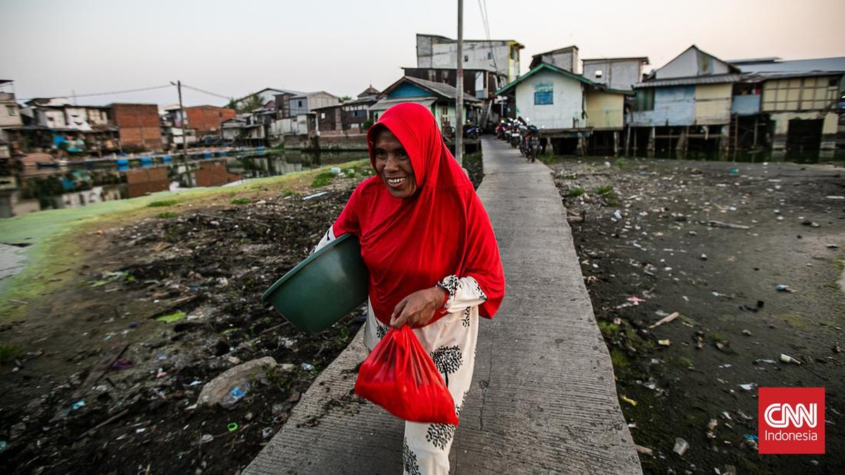 FOTO: Kering Kerontang di Kampung Apung Akibat Musim Kemarau