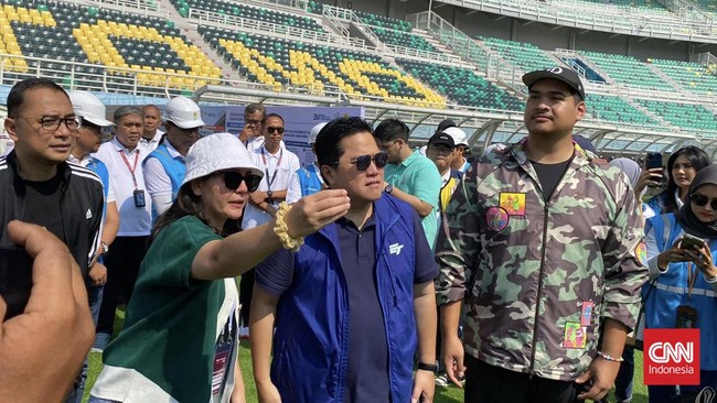 Ketua Umum PSSI Erick Thohir menyebut Presiden Joko Widodo dan Presiden FIFA Gianni Infantino akan hadir di pembukaan Piala Dunia U-17 2023, di Stadion GBT.