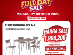 Sudah Gajian Mau Cari Meja Makan? Merapat ke Transmart Full Day Sale, Banjir Diskon