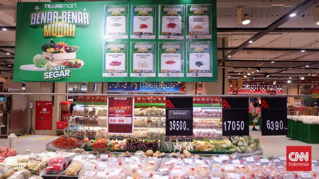 Borong Ayam Broiler Diskon 20% di Transmart Full Day Sale Hari ini Ayam broiler segar potongan nilai 20% jadi mulai Rp20 ribuan di Transmart Full Day Sale hari ini, Minggu (28/4). Cek nilai selengkapnya.