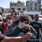Cerita Pilu Warga Gaza: Orangtua Tulis Nama Anak di Tubuh Agar Dikenali Jika Tewas Dibom