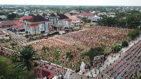Festival Tanah Kayong Napak Tilas 2023 Pecahkan Dua Rekor MURI