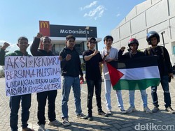 Aksi Bela Palestina, Forum Pemuda Muslim Geruduk McDonalds Kendari