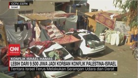 VIDEO: Lebih Dari 9.500 Jiwa Jadi Korban Konflik Palestina-Israel