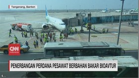 VIDEO: Menjajal Penerbangan Perdana Pesawat Bioavtur