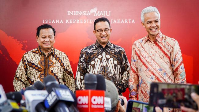 Adu Kuat Timses Anies, Ganjar, dan Prabowo Jelang Pilpres 2024