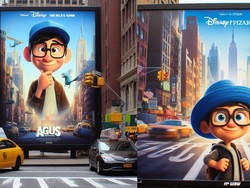 Viral Poster Ala Disney Pixar! Ini Cara Membuatnya dengan Bing Image Creator