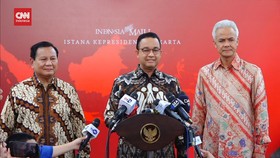 VIDEO: Makan Siang Jokowi dan Para Bacapres, Anies: Ngobrol Santai