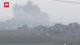 VIDEO: Pasukan Israel Serang Gaza dari Darat, Laut, dan Udara