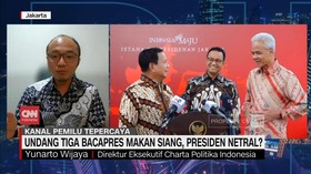 VIDEO: Undang Tiga Bacapres Makan Siang, Presiden Netral?