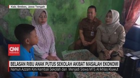 VIDEO: Belasan Ribu Anak Putus Sekolah Akibat Masalah Ekonomi