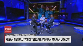 VIDEO: Pesan Netralitas di Tengah Jamuan Makan Jokowi