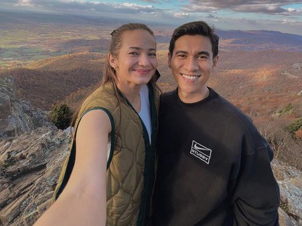 Menetap di AS, Ini 5 Potret Keseruan Enzy Storia Ajak Suami Diplomat Hiking ke Taman Nasional