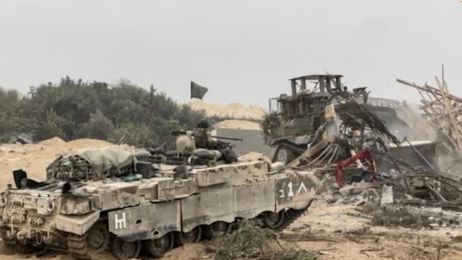 Rumah komandan veteran Hamas Saleh al-Arouri dimusnahkan militer Israel di Tepi Barat.