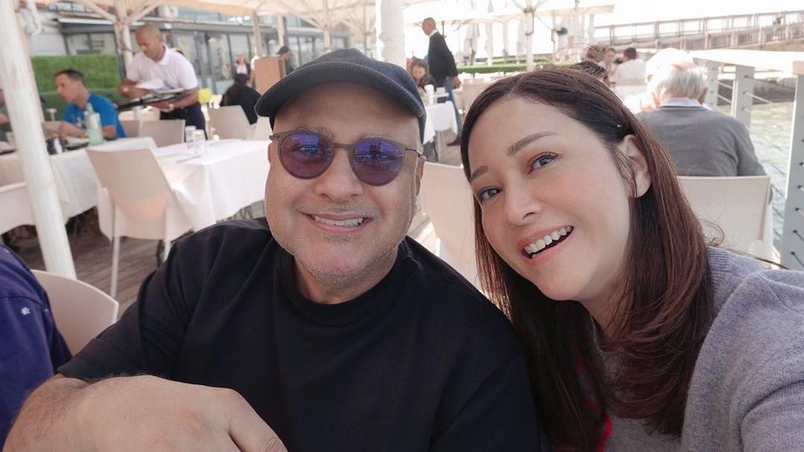 Maia Estianty dan Irwan Mussry Liburan ke Israel