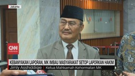 VIDEO: Kebanyakan Laporan, MK Imbau Masyarakat Setop Laporkan Hakim