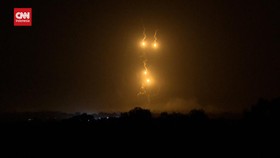 VIDEO: Momen Suar Senjata Israel Penuhi Langit Gaza