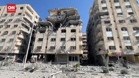 VIDEO: Penampakan Gaza Akibat Serangan Israel Senin 30 Oktober