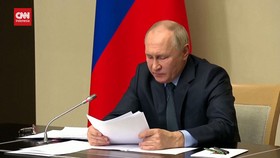 VIDEO: Putin Sebut AS Cs Ingin Kekacauan soal Perang Hamas-Israel