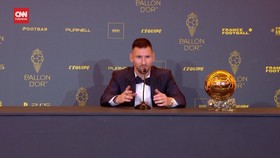 VIDEO: Raih Ballon d'Or, Messi Tersanjung Dicap Pesepak Bola Terbaik