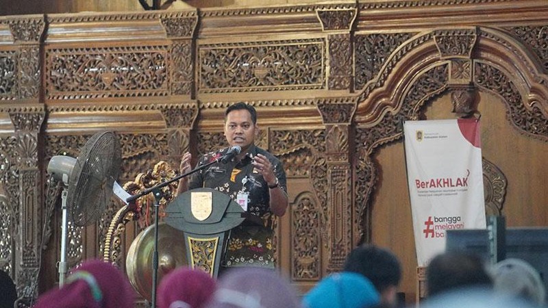 Dinas Kesehatan Klaten menggelar pertemuan tata kelola aduan fasilitas pelayanan kesehatan (fasyankes) di Pendapa Ageng Kabupaten Klaten pada Selasa (31/10).
