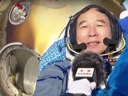 Astronaut Shenzou-16 China Kembali ke Bumi dengan Selamat