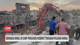 VIDEO: Serangan Israel ke Kamp Pengungsi Nuseirat, Puluhan Warga Tewas