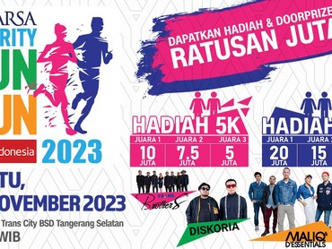 img-title Nonton di Sini Live Streaming CT Arsa Charity Fun Run 2023