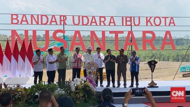 Presiden RI Joko Widodo diagendakan mendarat perdana di Bandara Ibu Kota Nusantara, Kalimantan Timur, pada Selasa (24/9) siang.