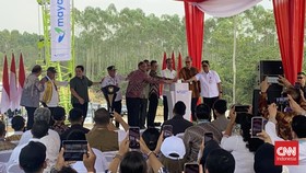 Jokowi Saat Groundbreaking RS Mayapada di IKN: Jangan Lupa Pasien BPJS