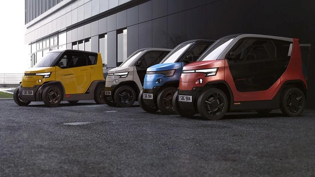 Kendaraan listrik CT-1 merupakan kendaraan berdaya angkut dua orang besutan perusahaan startup atau rintisan otomotif asal Israel, City Transformer.