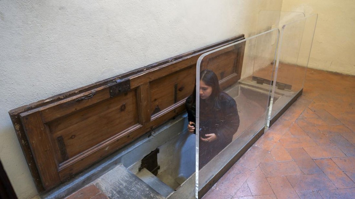 FOTO: Ruang Rahasia Diduga Sempat Jadi Persembunyian Michelangelo