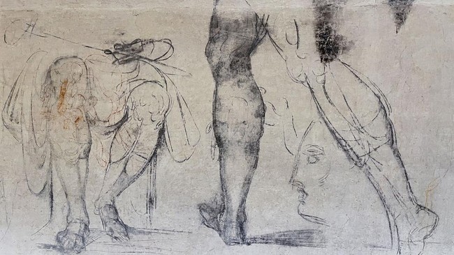 FOTO: Ruang Rahasia Diduga Sempat Jadi Persembunyian Michelangelo