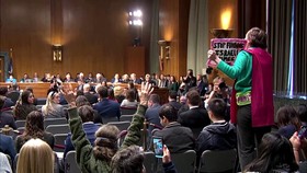 VIDEO: Momen Demonstran Pro Palestina Interupsi Pidato Blinken
