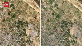 VIDEO: Citra Satelit Kerusakan Gaza Utara Akibat Serangan Israel
