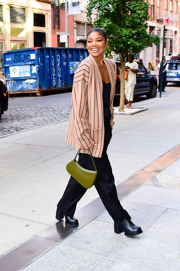 NEW YORK, NEW YORK - SEPTEMBER 20: Gabrielle Union is seen on September 20, 2023 in New York City. (Photo by Raymond Hall/GC Images) NEW YORK, NEW YORK - SEPTEMBER 20: Gabrielle Union is seen on September 20, 2023 in New York City. (Photo by Raymond Hall/GC Images)