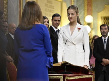 Ultah ke-18, 7 Momen Princess Leonor Ahli Waris Kerajaan Spanyol Baca Sumpah Setia
