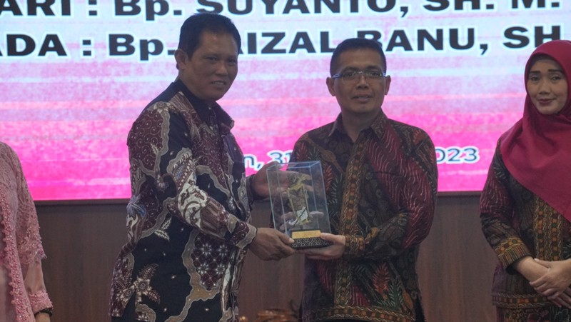 Faizal Banu Resmi Jabat Kajari Klaten Gantikan Suyanto