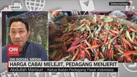 VIDEO: Harga Cabai Melejit, Pedagang Melejit
