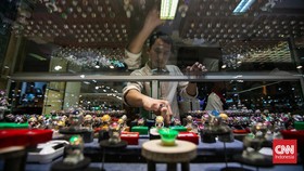 FOTO: Eksistensi Pasar Batu Akik di Jakarta