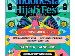 Yuk! Jelajahi Dunia Fesyen Muslim di Indonesia Hijabfest 2023 Bandung