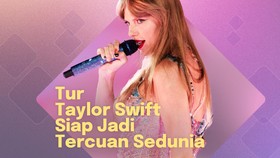 INFOGRAFIS: Tur Taylor Swift Siap Jadi Tercuan Sedunia