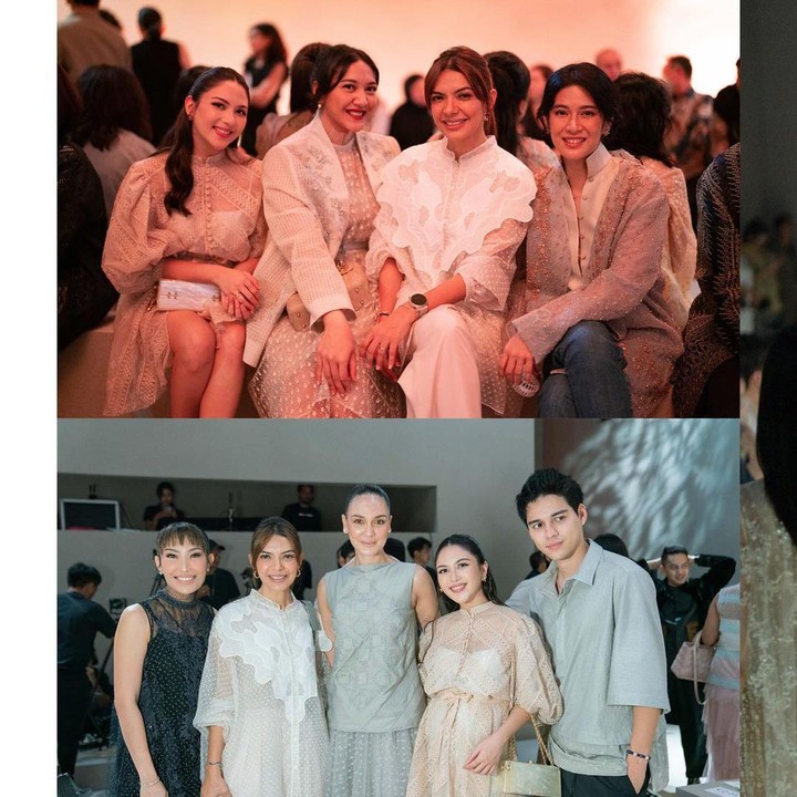 <p>Dalam acara fashion show ini, Jessica Mila tak terlihat ditemani sang suami, Bunda. Meski hadir sendiri, ia tampak menikmati waktu itu untuk bertemu dengan para sahabat dan beberapa public figure terkenal, seperti Najwa Shihab, Luna Maya, dan Ayu Dewi. (Foto: Instagram @jscmila)</p>